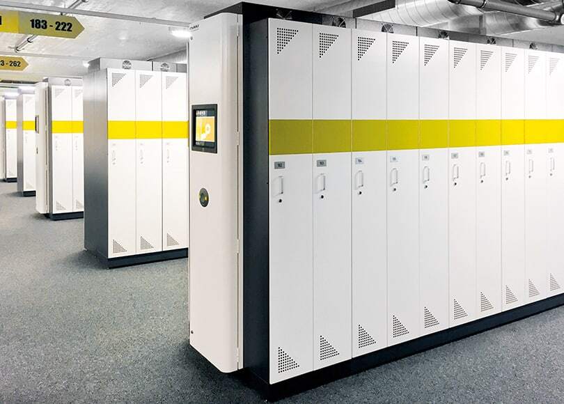 Skidata Solutions Mountain Locker Rental